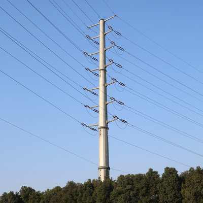 La compagnie d'électricité plongée chaude Polonais en métal a galvanisé la tour à haute tension de transmission