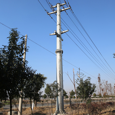La compagnie d'électricité plongée chaude Polonais en métal a galvanisé la tour à haute tension de transmission