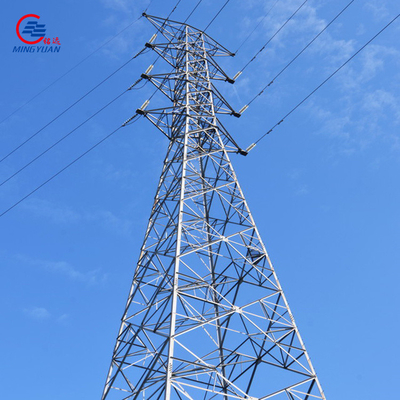 La tour électrique 35kV de transmission de pylône de trellis pêchent l'acier 0,85 KN/Sqm