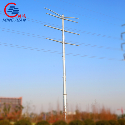 70ft 11kv Polonais de service en acier, compagnie d'électricité octogonale Polonais