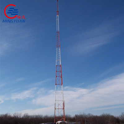 Antenne autosuffisante triangulaire galvanisée de transmission de la tour 30m 45m 60m Q355B GSM de cellules