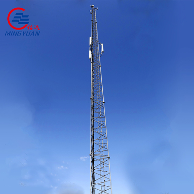 Tour hertzienne d'antenne d'OEM de HDG de mât de télécommunication octogonale de tour